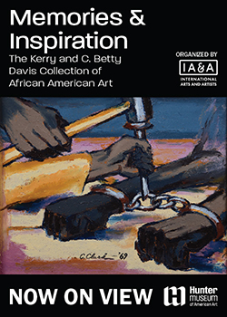 Memories & Inspiration: The Kerry and C. Betty Davis Collection of African American Art at the Hunter Museum through January 8th